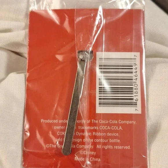 Coca Cola Pewter Celebrate Mickey 75 Years of Fun Display with Stand Office